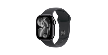 Amazon: Apple Watch Series 11 - GPS, 42mm, Aluminium, Noir &agrave; 339&euro; (au lieu de 449&euro;)