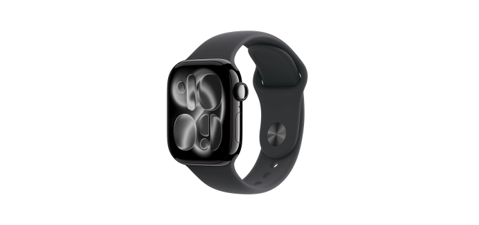 Amazon: Apple Watch Series 11 - GPS, 42mm, Aluminium, Noir &agrave; 339&euro; (au lieu de 449&euro;)