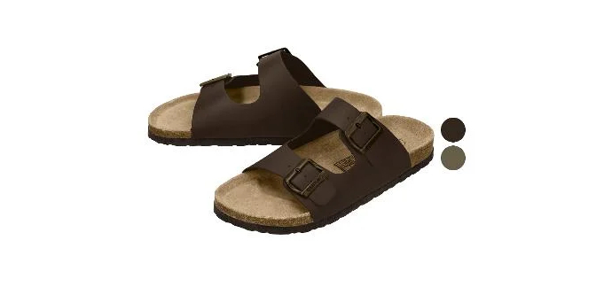 LIDL: Mules premium ESMARA Men &agrave; 7.99&euro; (au lieu de 9.99&euro;)