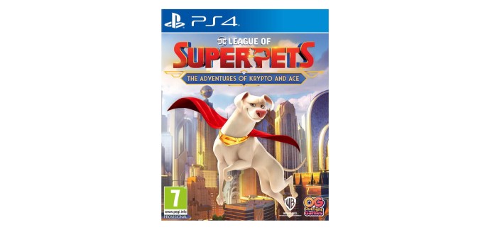 Amazon: DC Krypto Super-Chien Les aventures de Krypto et Ace (PS4) à 5,99€ (au lieu de 14,99€)