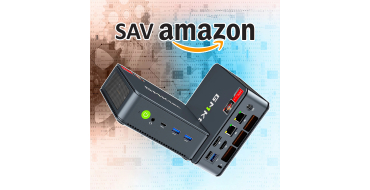 Amazon: Mini PC GMKtec M6 Ultra - Ryzen 5 7640HS, 32 Go DDR5, 512 Go SSD &agrave; 459,96&euro; (au lieu de 642,96&euro;)