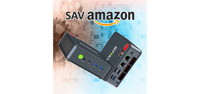 Amazon: Mini PC GMKtec M6 Ultra - Ryzen 5 7640HS, 32 Go DDR5, 512 Go SSD &agrave; 459,96&euro; (au lieu de 642,96&euro;)