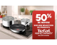 Carrefour: 50% de réduction sur une sélection de produits Tefal Perfect Resist dès 20€ d'achat