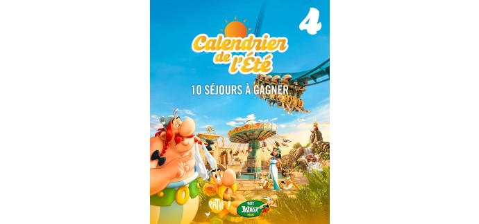 Gaumont Pathé: 10 s&eacute;jours pour 4 personnes au Parc Ast&eacute;rix &agrave; gagner