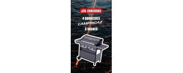 Grand Frais: 4 kits Talk & Gril + 4 barbecues Campingaz + 4 bons d'achat 50&euro; &agrave; gagner