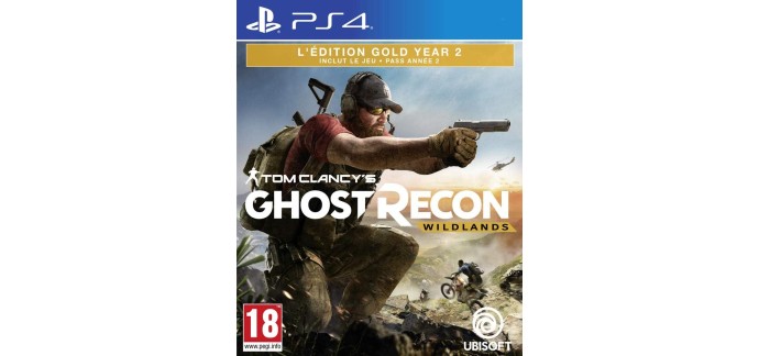 Amazon: Ghost Recon Wildlands Gold Edition Year 2 (PS4) à 44,99€ (au lieu de 59,99€)