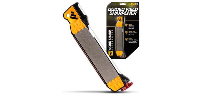 Amazon: Affûteur de couteaux Worksharp WSGFS-C à 28,95€ (au lieu de 44,51€)