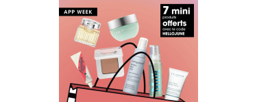 Sephora: 7 mini produits offerts d&egrave;s 119&euro; d'achat sur l'App