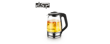 JoyBuy: Bouilloire &eacute;lectrique verre 1,7L 2200W &agrave; 13,99&euro; (au lieu de 29,99&euro;)