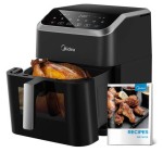 JoyBuy: Friteuse sans huile MIDEA 7L - HeatXpress, 7 programmes à 49,99€ (au lieu de 79,99€)
