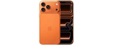 Rakuten: Apple iPhone 17 Pro Max 256 Go Orange cosmique - smartphone &agrave; 1199&euro; (au lieu de 1479&euro;)