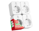 JoyBuy: WOOX Lot de 4 prises connectées 16A WiFi 2.4GHz à 22.99€ (au lieu de 31.55€)