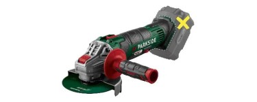LIDL: PARKSIDE Meuleuse d'angle sans fil PWSA 20-Li G4 - 125mm, 20V à 21.99€ (au lieu de 34.99€)