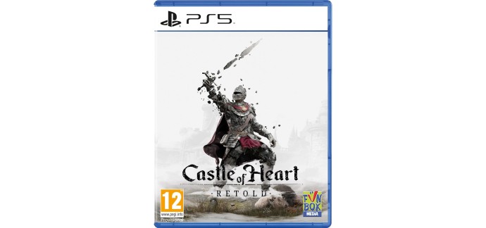 Amazon: Castle of Heart Retold (PS5) à 21,37€ (au lieu de 24,99€)