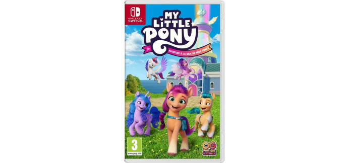 Amazon: My Little Pony Aventure à la Baie de Port-Poney (Switch) à 23,11€ (au lieu de 49,99€)
