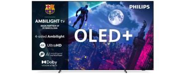 Fnac: TV 65" Philips Ambilight 65OLED950 - OLED+, 164 cm, 2025 &agrave; 1549&euro; (via 300&euro; ODR)
