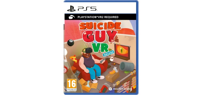 Amazon: Suicide Guy VR Deluxe (PS5) à 21,86€ (au lieu de 29,99€)