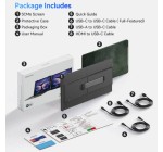JoyBuy: Blackview SCM6 Moniteur portable 14" FHD IPS - 600g, 4,5mm - PC portable à 109,99€