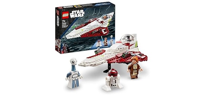 Amazon: LEGO® Star Wars™ Le Chasseur Jedi d’Obi-Wan Kenobi (75333) à 24,99€ (au lieu de 34,99€)