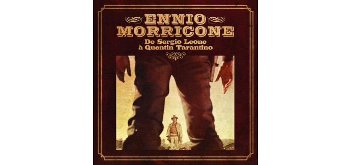 Amazon: Coffret Vinyle Ennio Morricone "De Sergio Leone à Quentin Tarantino" à 9.99€ (au lieu de 14.42€)