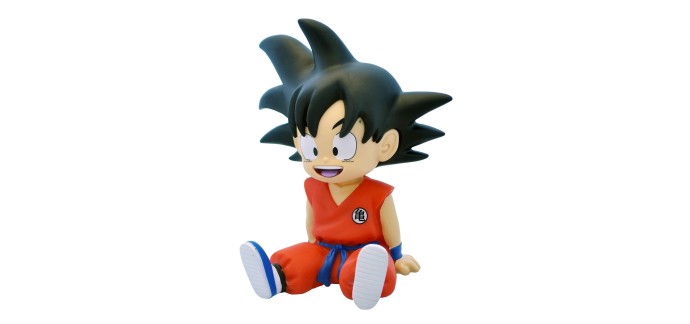 Amazon: Figurine Dragon Ball Son Goku Enfant avec tirelire à 9,99€ (au lieu de 16,88€)