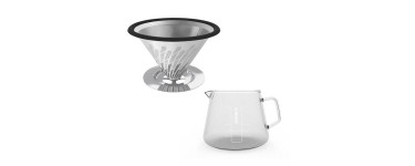 JoyBuy: Cafetière STARESSO FG6 - 600ml, double filtre inox à 18,99€ (au lieu de 86,53€)