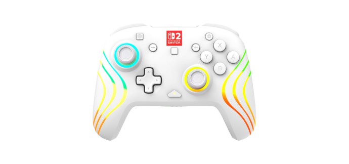 JoyBuy: Turtle Beach Manette sans fil Afterglow Wave Switch 2 - Blanc à 39,99€ (au lieu de 59,99€)