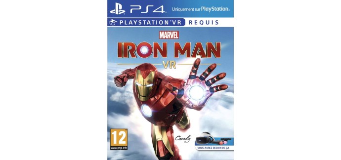 Amazon: Iron Man VR (PS4) à 21,57€ (au lieu de 39,99€)