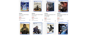 JoyBuy: 2 achet&eacute;s = le 3&egrave;me offert sur une s&eacute;lection de jeux PS4/PS5 Days of Play