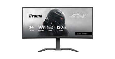 Amazon: &Eacute;cran PC iiyama G-Master Black Hawk 34" VA courb&eacute; 1500R, 3440x1440 120Hz &agrave; 224,99&euro; (au lieu de 249&euro;)