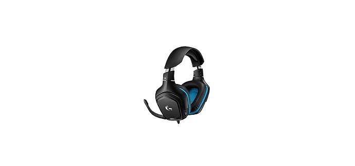 Amazon: Logitech G432 (PC/PS4/Xbox One/Switch) - casque à 39,99€ (au lieu de 52,99€)