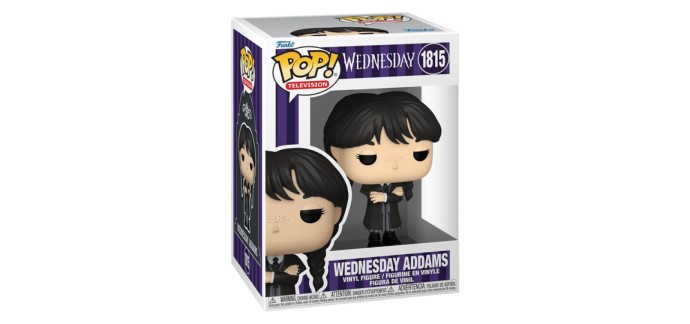 Amazon: Funko Pop Mercredi Addams (PS5) à 10,79€ (au lieu de 16,00€)
