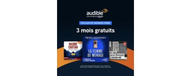 Amazon: Prime - 3 mois Audible Standard gratuits