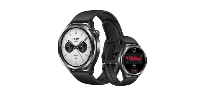 Amazon: Montre connectée Xiaomi Watch S4 à 124,90€ (au lieu de 155,81€)