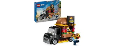 Amazon: LEGO City Le Food-Truck de Burgers (60404) à 12,99€ (au lieu de 19,99€)