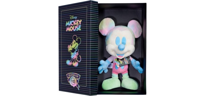 Amazon: Peluche Mickey Mouse Tie Dye (Édition Limitée) à 12,20€ (au lieu de 29,99€)