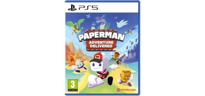 Amazon: Paperman Adventure Delivered (PS5) à 15,79€ (au lieu de 24,99€)