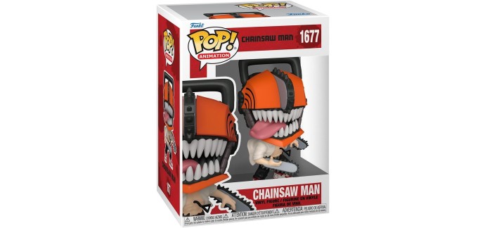 Amazon: Funko Chainsaw Man 1677 (Figurine) à 9,00€ (au lieu de 16,00€)