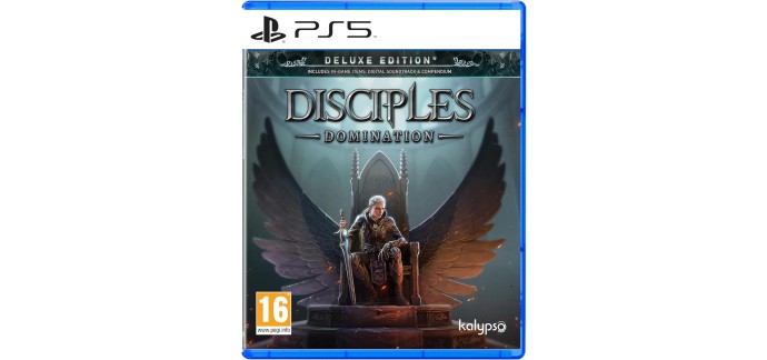Amazon: Disciples Domination Deluxe Edition (PS5) à 40,47€ (au lieu de 49,99€)
