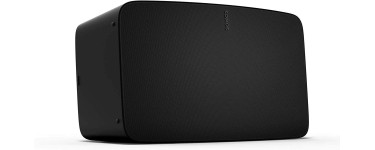 Amazon: Enceinte Sonos Five - WiFi, AirPlay2, Noir à 509,59€ (au lieu de 618,65€)