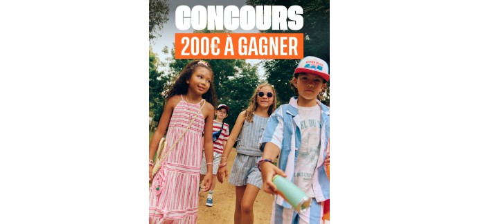 Tape à l'Oeil - TAO: 1 bon d'achat de 200€ en vêtements Tape à l'Œil (valeur 200€) à gagner