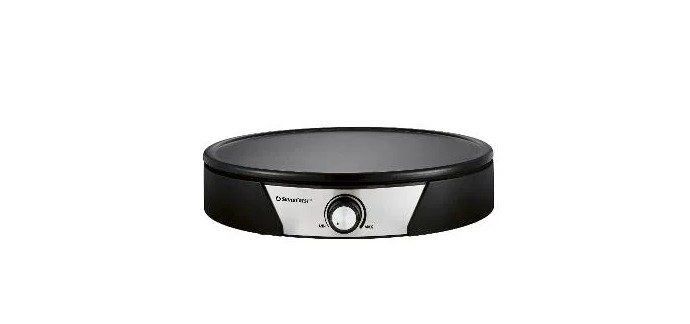 LIDL: Crêpière SILVERCREST 1500W à 19.99€ (au lieu de 29.99€)