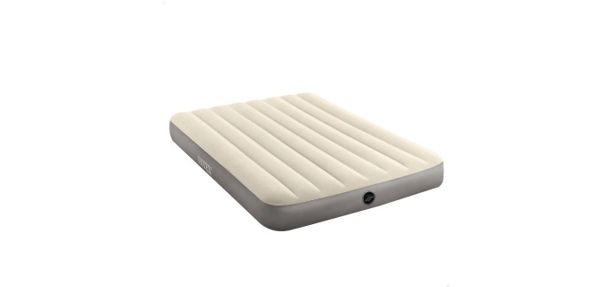 Amazon: Matelas gonflable Intex double 137x191x25cm à 14,57€ (au lieu de 19,50€)