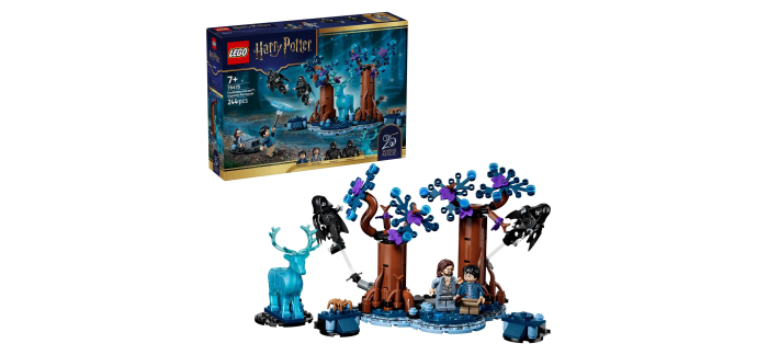 Amazon: LEGO® Harry Potter™ La Forêt interdite Expecto Patronum (76475) à 23,99€ (au lieu de 30,02€)