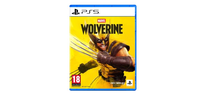 Amazon: Précommande Marvel's Wolverine sur PS5 à 61,99€