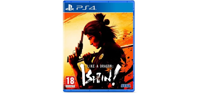 Amazon: Yakuza Like a Dragon Ishin (PS4) à 19,89€ (au lieu de 29,99€)