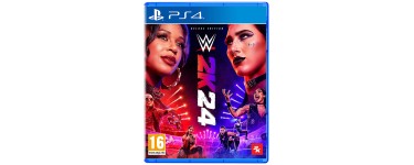 Amazon: WWE 2K24 Deluxe Edition (PS4) à 43,78€ (au lieu de 99,99€)