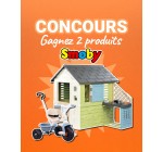 OOGarden: 1 Be Fun Bleu Smoby + 1 Smoby Life Maison Pretty à gagner
