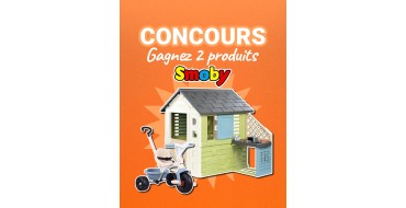 OOGarden: 1 Be Fun Bleu Smoby + 1 Smoby Life Maison Pretty &agrave; gagner