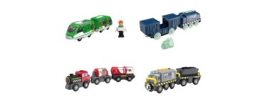 LIDL: Lupilu Locomotive ou train électrique 3 pièces à 6,99€ (au lieu de 9,99€)